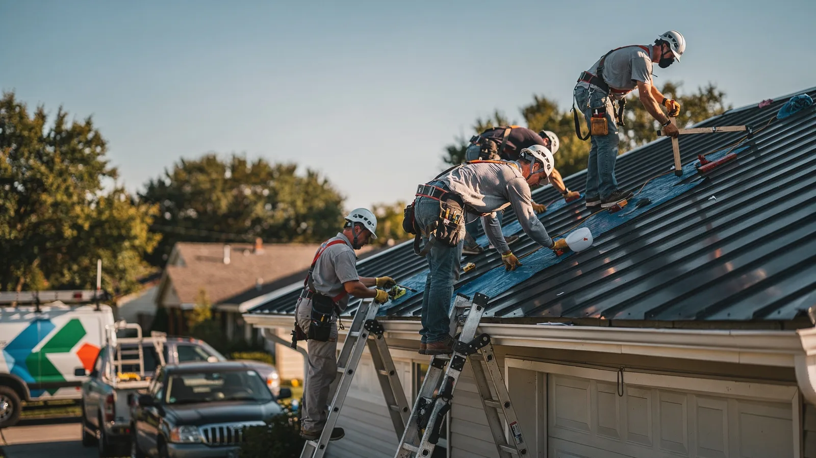 Metal Roof Installation in Round Top, TX near me